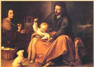 The Holy Family - Murillo