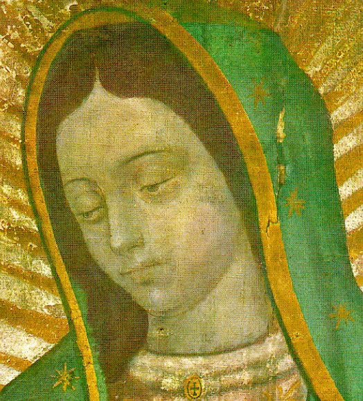 Our Lady of Guadalup-close-up